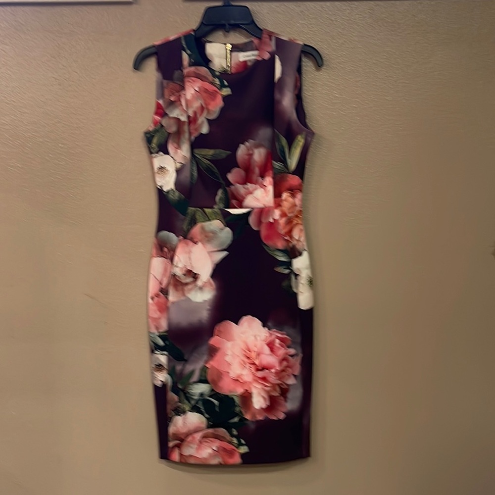 Calvin Klein bodycon dress.